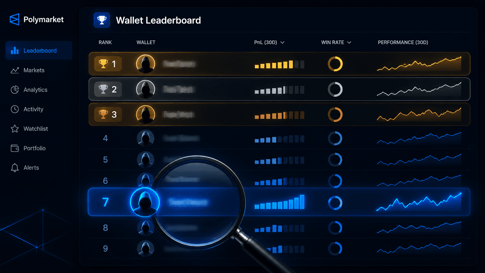 Polymarket Wallet Leaderboard Explained